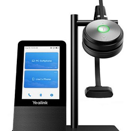 Yealink WH66 Mono UC, беспроводная моно-гарнитура, UC Workstation