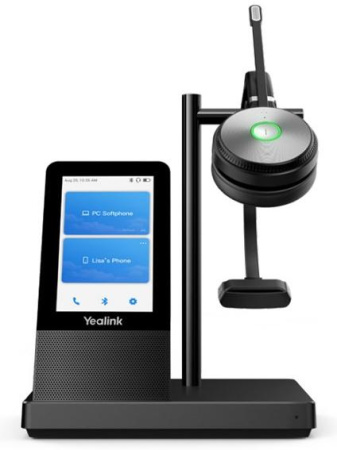 Yealink WH66 Mono UC, беспроводная моно-гарнитура, UC Workstation