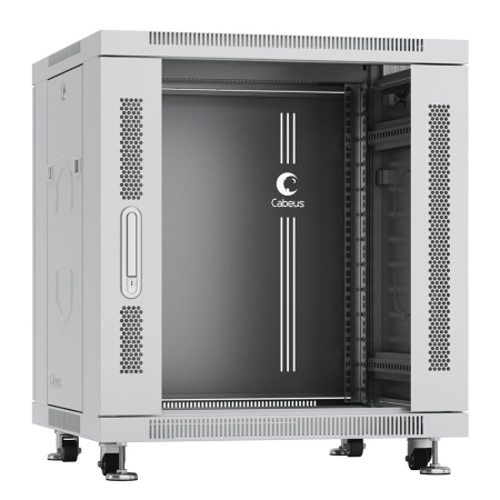Cabeus SH-05C-12U60/60 шкаф монтажный телекоммуникационный 19", 12U 600x600x730mm (ШхГхВ), цвет серый (RAL 7035) Cabeus SH-05C-12U60/60 шкаф монтажный телекоммуникационный 19", 12U 600x600x730mm (ШхГхВ), цвет серый (RAL 7035)