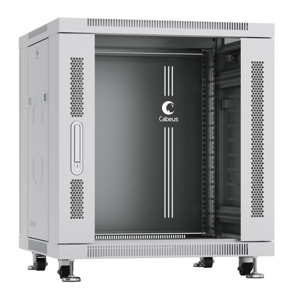 Cabeus SH-05C-12U60/60 шкаф монтажный телекоммуникационный 19", 12U 600x600x730mm (ШхГхВ), цвет серый (RAL 7035) Cabeus SH-05C-12U60/60 шкаф монтажный телекоммуникационный 19", 12U 600x600x730mm (ШхГхВ), цвет серый (RAL 7035)