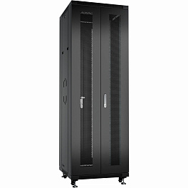 Cabeus, ND-05C-42U60/120-BK, шкаф монтажный телекоммуникационный 19" 42U 600x1200x2055mm (ШхГхВ), цвет черный (RAL 9004)