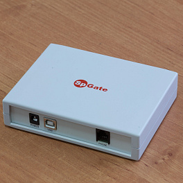 SpGate-3G GSM/UMTS шлюз, 1 канал, порт FXS для подключения ТА или офисной АТС
