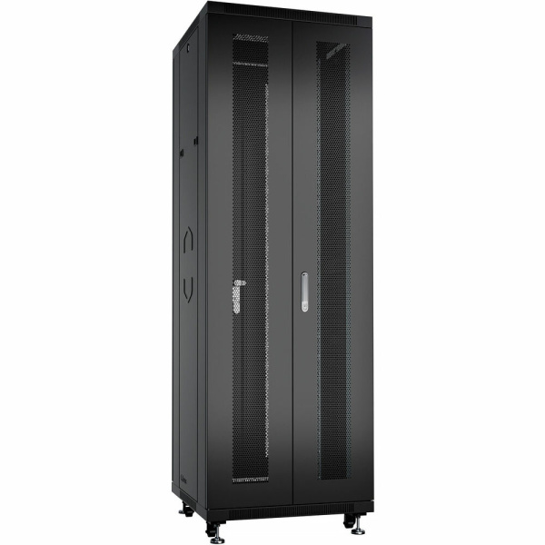 Cabeus,ND-05C-47U60/120-BK, шкаф монтажный телекоммуникационный 19" 47U 600x1200x2277mm (ШхГхВ), цвет черный (RAL 9004) 