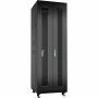 Cabeus,ND-05C-47U60/120-BK, шкаф монтажный телекоммуникационный 19" 47U 600x1200x2277mm (ШхГхВ), цвет черный (RAL 9004)  Cabeus,ND-05C-47U60/120-BK, шкаф монтажный телекоммуникационный 19" 47U 600x1200x2277mm (ШхГхВ), цвет черный (RAL 9004)