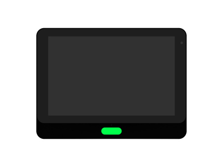 Qbic TD-1050 PRO, панельный ПК, 10", черный