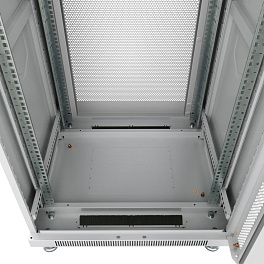 Cabeus, ND-05C-47U60/60, шкаф монтажный телекоммуникационный 19" 47U 600x600x2277mm (ШхГхВ), цвет серый (RAL 7035)