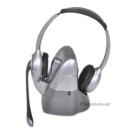 Plantronics SupraPlus Wireless Binaural, гарнитура DECT с адаптером и HL10