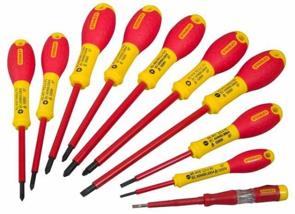 Stanley 0-62-573 - НАБОР ИЗ 10-ТИ ОТВЕРТОК ЭЛЕКТРИКА "FATMAX" Stanley 0-62-573 - НАБОР ИЗ 10-ТИ ОТВЕРТОК ЭЛЕКТРИКА "FATMAX"