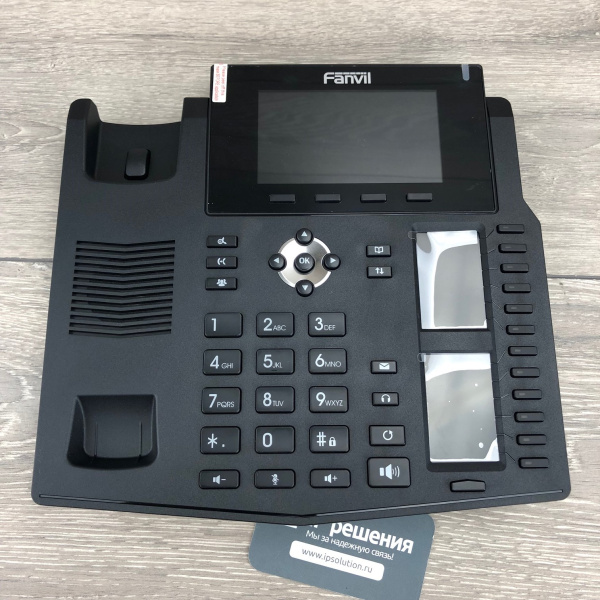 Fanvil X6, IP-телефон премиального класса, 6 SIP-аккаунтов, RJ9, PoE Fanvil X6, IP-телефон премиального класса, 6 SIP-аккаунтов, RJ9, PoE