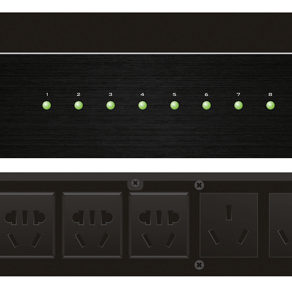 ITC TS-830, 8-канальный распределитель питания