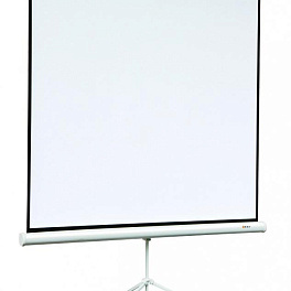 Экран на штативе Digis DSKA-1105 (Kontur-A, формат 1:1, 129", 240*240, MW)Переносные проекционные экраны на треноге очень удобны в офисе. При этом благодаря своей мобильности они гармонично дополнят выставочный стенд, а так же отлично справятся с выездной