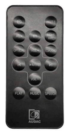 AUDAC IMEO2/B, активный трёхполосный Sound Bar