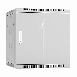 Cabeus, SH-05F-12U60/60m-R, шкаф телекоммуникационный настенный разобранный 19" 12U 600x600x635mm (ШхГхВ) дверь металл