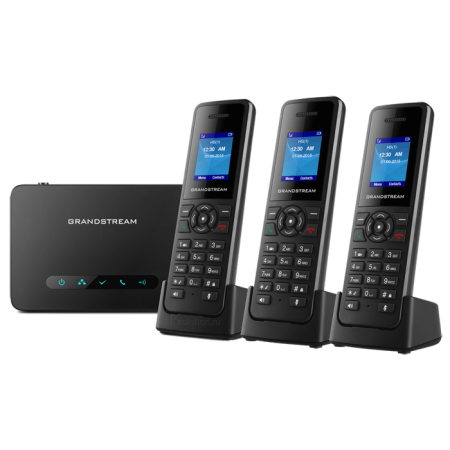 Grandstream DP750/720 , комплект (1 базовая станция +3 трубки) Grandstream DP750/720 , комплект (1 базовая станция +3 трубки)