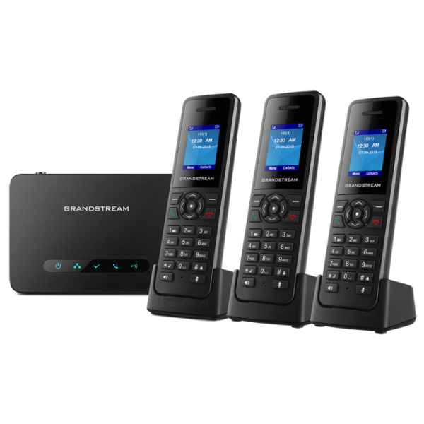 Grandstream DP750/720 , комплект (1 базовая станция +3 трубки) Grandstream DP750/720 , комплект (1 базовая станция +3 трубки)