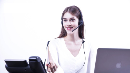 VoiceXpert VXH-750DM-C, проводная USB-гарнитура (USB-C, Microsoft)