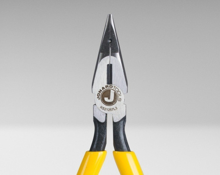 Jonard KS21257L3 - длинногубцы с кусачками и отверстием для снятия изоляции с провода 0,7 мм (16,5 см)