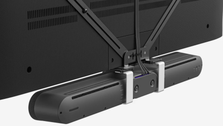Logitech TV Mount for Video Bars, крепление на телевизор для универсальной видеопанели