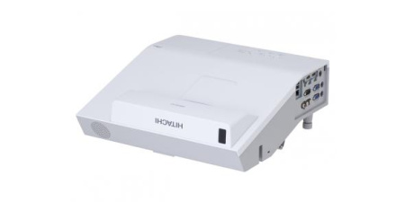 Трехчиповый интерактивный 3LCD-проектор 3300 лм, WXGA 1280 x 800, 16:10, одна лампа, 10000:1, сверхкороткофокусный объектив. HDMI x 2, RCA jack (L/R) x 1, USB. Вес 4.5кг. Белого цвета
