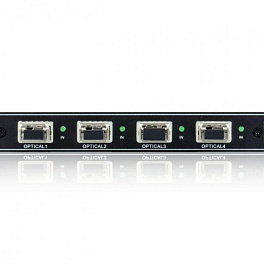 Плата входная для модульного матричного коммутатора Digis MMA-I4-UF, 4K, x4 Fiber (оптика), до 1000 м