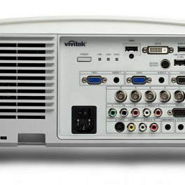 Мультимедийный инсталляционный проектор Vivitek D5190HD DLP, 1080p, 4700 Lm, 2000:1, DVI, HDMI, RJ45, 3 сменных объектива, 1500/3500 часов, 8,6 кг.