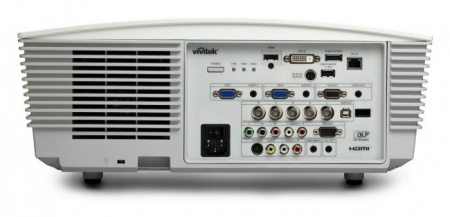 Мультимедийный инсталляционный проектор Vivitek D5190HD DLP, 1080p, 4700 Lm, 2000:1, DVI, HDMI, RJ45, 3 сменных объектива, 1500/3500 часов, 8,6 кг. Мультимедийный инсталляционный проектор Vivitek D5190HD DLP, 1080p, 4700 Lm, 2000:1, DVI, HDMI, RJ45, 3 сменных объектива, 1500/3500 часов, 8,6 кг.
