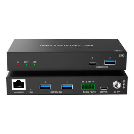 Prestel EHD-USB100D, удлинитель сигнала USB 3.2