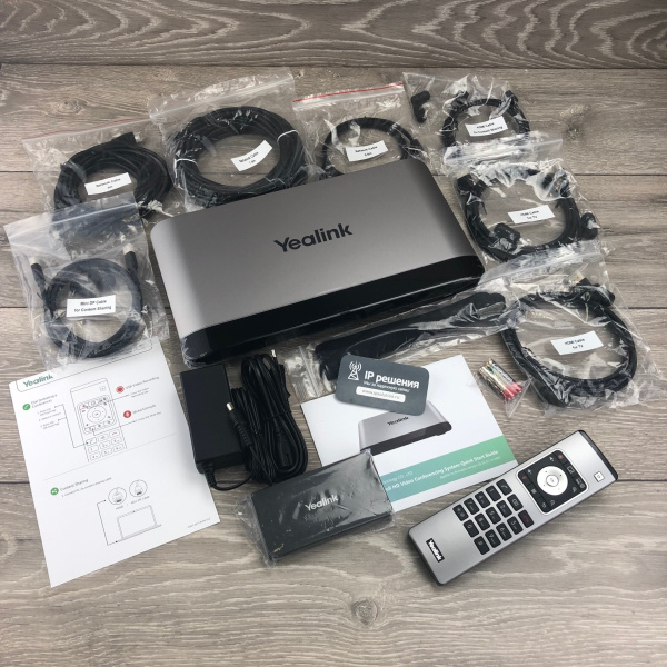 Yealink VC880, кодак для видеоконференц связи, до 9 камер Yealink VC880, кодак для видеоконференц связи, до 9 камер