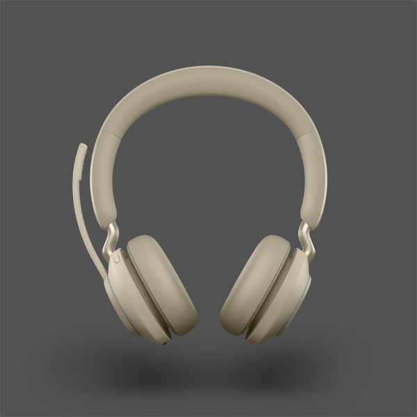 Гарнитура Jabra Evolve2 65, Link380c MS Stereo Stand Beige (26599-999-888) Гарнитура Jabra Evolve2 65, Link380c MS Stereo Stand Beige (26599-999-888)