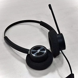 VoiceXpert VXH-300DM, проводная USB-гарнитура, cовместимость с Microsoft Teams
