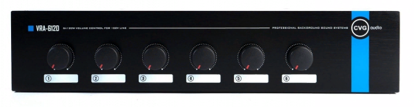 CVGaudio VRA-6120, шестиканальный регулятор громкости CVGaudio VRA-6120, шестиканальный регулятор громкости