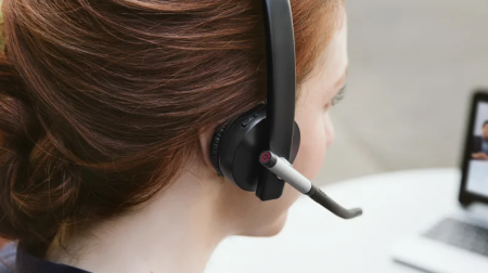 Logitech H820e Mono, беспроводная гарнитура для компьютера