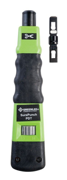 Greenlee SurePunch PDT (PT-3573) - ударный инструмент для расшивки кабеля на кросс с лезвием 66 Greenlee SurePunch PDT (PT-3573) - ударный инструмент для расшивки кабеля на кросс с лезвием 66