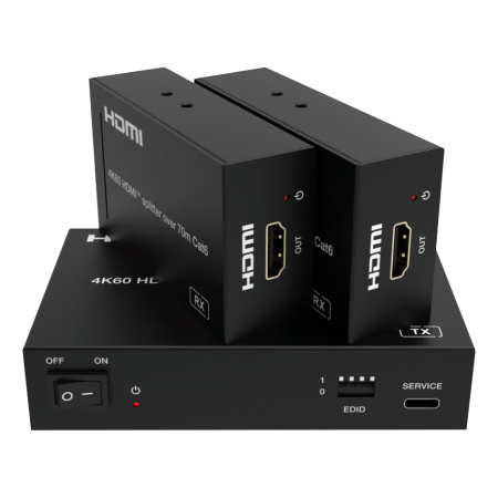 Prestel SP-H2-12T70, набор из сплиттера и приемников