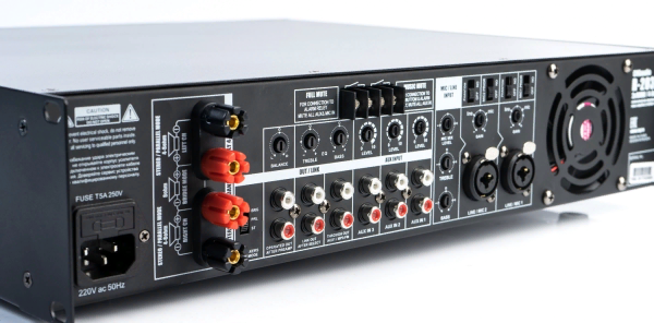 CVGaudio R-203, профессиональный двухканальный стереофонический микшер-усилител CVGaudio R-203, профессиональный двухканальный стереофонический микшер-усилител