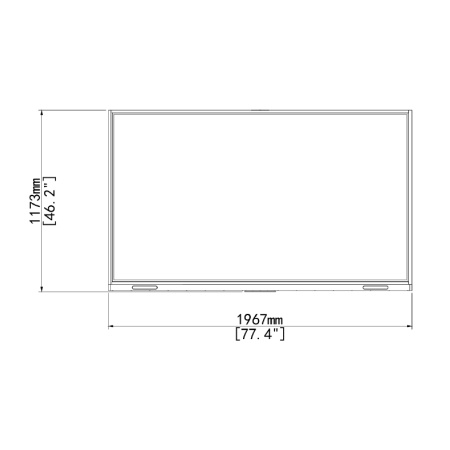 Uniview MW3586-U-E, интерактивная панель 86"