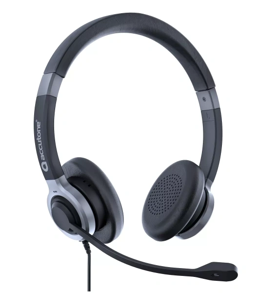 Accutone UB610MK3 ProNc Comfort USB, гарнитура с активным шумоподавлением микрофона Accutone UB610MK3 ProNc Comfort USB, гарнитура с активным шумоподавлением микрофона