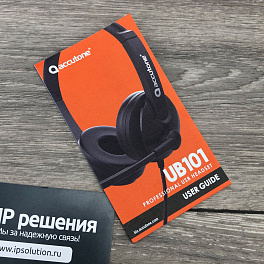 Accutone UB101 USB black, USB гарнитура для компьютера