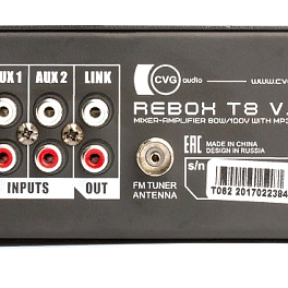 CVGaudio Rebox-T8, миниатюрный профессиональный микшер-усилитель