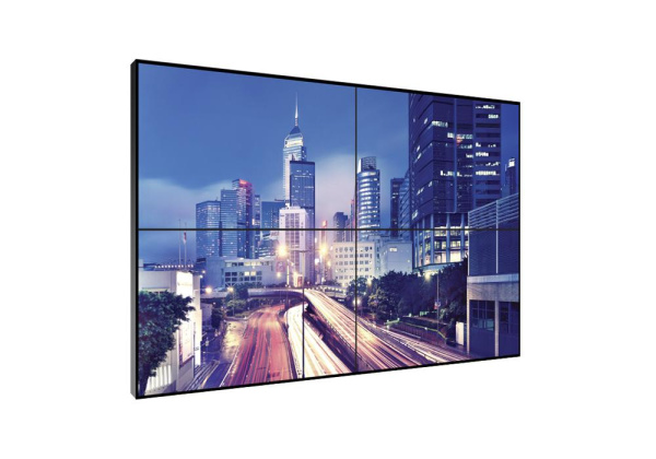 Видеостена 2х2 из панелей LG 55LV35A, 110", шов 3,5 мм; настенное выдвижное крепление Видеостена 2х2 из панелей LG 55LV35A, 110", шов 3,5 мм; настенное выдвижное крепление