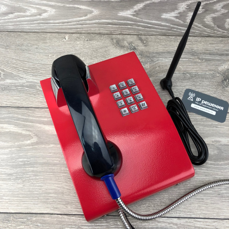 J&R JR206-FK-OW-3G, промышленный телефон, 3G, защита IP54-IP65 