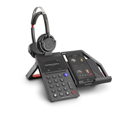 Poly Elara 60 WSH, мобильная телефонная станция, беспроводная зарядка, спикерфон, гарнитура