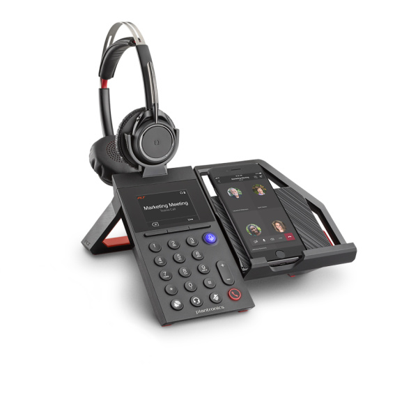 Poly Elara 60 WSH, мобильная телефонная станция, беспроводная зарядка, спикерфон, гарнитура Poly Elara 60 WSH, мобильная телефонная станция, беспроводная зарядка, спикерфон, гарнитура