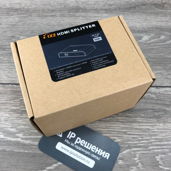 Lenkeng LKV312HDR-V2.0, сплиттер 1 в 2 HDMI 2.0, 4К, HDR, EDID Lenkeng LKV312HDR-V2.0, сплиттер 1 в 2 HDMI 2.0, 4К, HDR, EDID