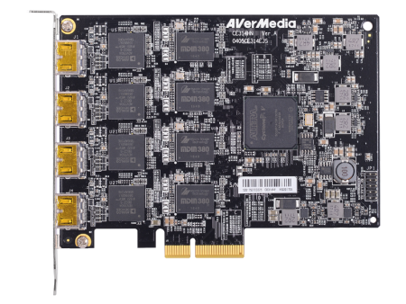 Карта захвата AVerMedia 4-Channel Full HD HDMI PCIe Capture Card CE314HN