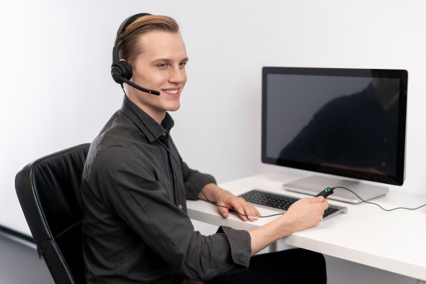 Axtel Voice UC40 duo NC, компьютерная гарнитура Axtel Voice UC40 duo NC, компьютерная гарнитура