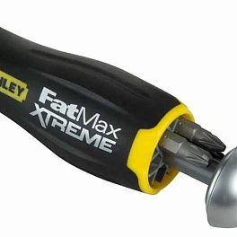 Stanley 0-69-214 - ОТВЕРТКА-ДЕРЖАТЕЛЬ "XTREME MULTI-BIT RATCHET" С ТРЕЩОТКОЙ С 10-ТЬЮ ВСТАВКАМИ