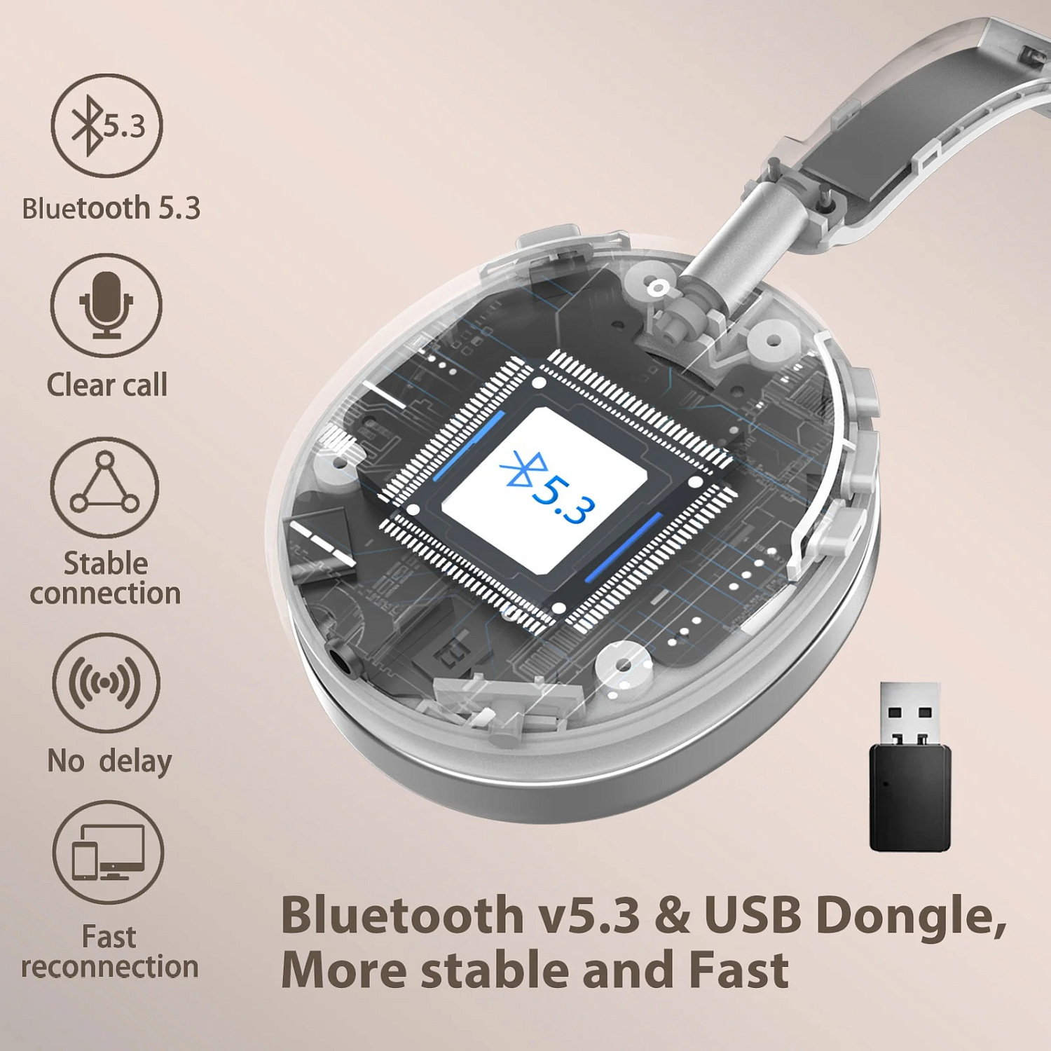 JazzTel Crystal WM, Bluetooth-гарнитура