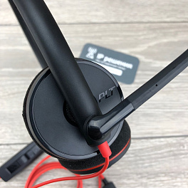 Plantronics BlackWire C3220-A - проводная гарнитура (стерео, USB-A)