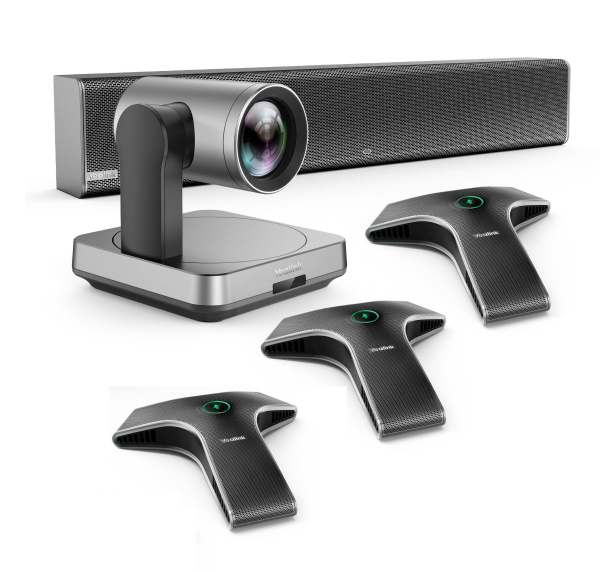 Yealink UVC84-mic-3-Wired комплект для видеоконференцсвязи